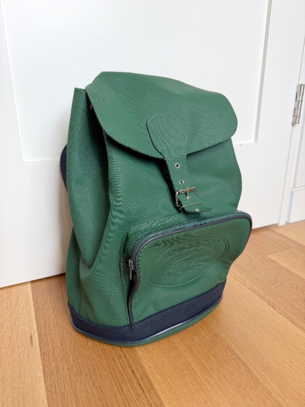 Vintage 90s Lacoste Green Rucksack Backpack 🐊